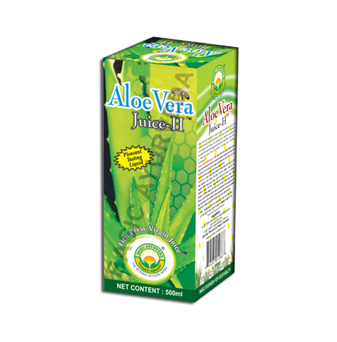 Basic ayurveda aloe vera juice with honey